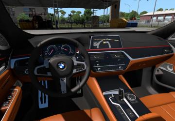 BMW 6-Series GT G32 version 1.0 for American Truck Simulator (v1.44.x, 1.45.x)