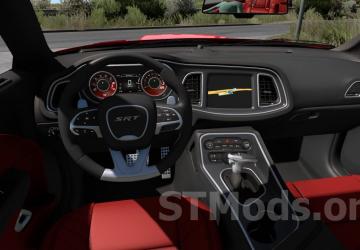 Dodge Challenger SRT Hellcat Widebody 2018 v1.3 for American Truck Simulator (v1.47.x)