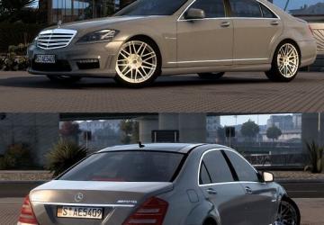 Mercedes-Benz S65 AMG 2012 version 3.1 for American Truck Simulator (v1.40.x, 1.41.x)