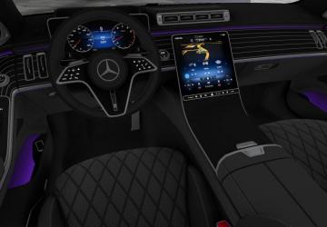 Mercedes-Benz W223 S-Class version 1.0 for American Truck Simulator (v1.46.x)