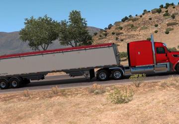 Trailer Lode King Hopper version 1.3 for American Truck Simulator (v1.40.x, 1.41.x)