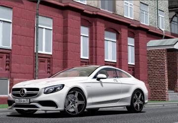 2016 Mercedes-Benz S63 AMG Coupe version 22.06.21 for City Car Driving (v1.5.9, 1.5.9.2)