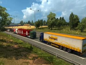Caravan Trailer version 3.0 for Euro Truck Simulator 2 (v1.44.x, 1.45.x)
