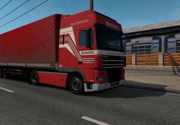 DAF XF 95 version 7.0 for Euro Truck Simulator 2 (v1.39.x)