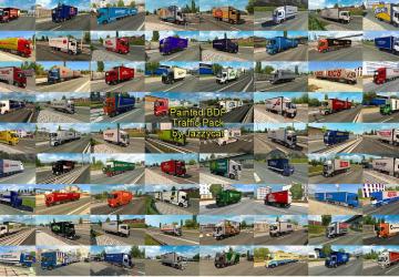 Painted BDF Traffic Pack version 11.6 for Euro Truck Simulator 2 (v1.43.x)