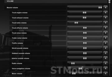 Sound Fixes Pack version 23.33 for Euro Truck Simulator 2 (v1.47.x)