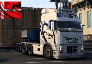 Volvo FH 2009 version 22.60 for Euro Truck Simulator 2 (v1.43.x)