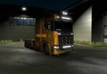 Sound for Scania DC13 & DC16 V8 engines version 1.0 for Euro Truck Simulator 2 (v1.43.x)