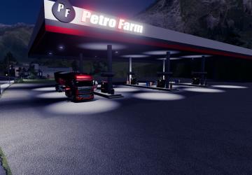 Petro Farm Gas Station (Prefab*) version 1.0.0.0 for Farming Simulator 2019