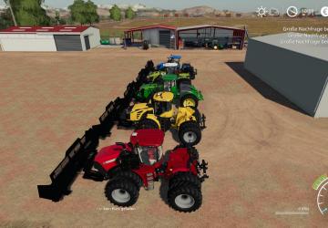 Silage Dozer Blade Tractor Pack version 1.0.0.0 for Farming Simulator 2019
