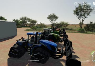 Silage Dozer Blade Tractor Pack version 1.0.0.0 for Farming Simulator 2019