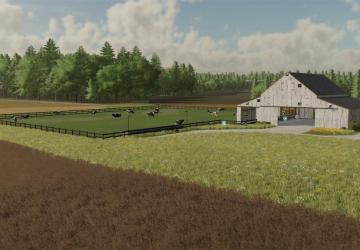 Old Cow Barn version 1.0.0.0 for Farming Simulator 2022