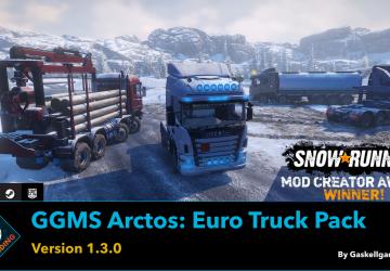 GGMS Arctos: Euro Truck Pack version 1.3.0 for SnowRunner (v16.0)