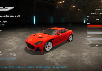 Aston Martin DBS Superleggera 2019 version 1.0.0.0 for Farming Simulator 2022 (v1.8x)