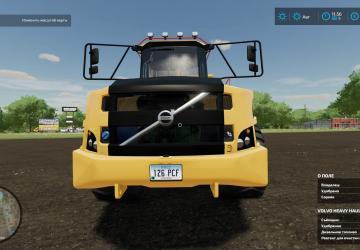 Volvo A40GFS version 1.1.1.0 for Farming Simulator 2022