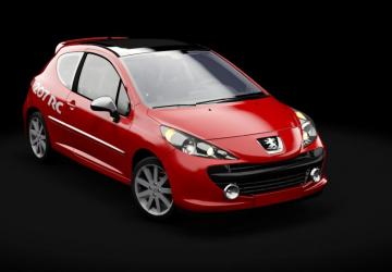 Peugeot 207 RC version 4 for Assetto Corsa