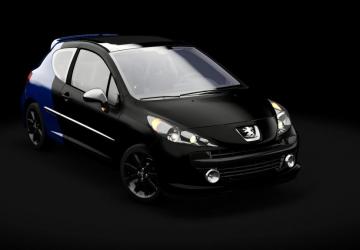 Peugeot 207 RC version 4 for Assetto Corsa