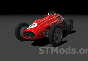 1952 Ferrari 500 F1/F2 version 0.8 for Assetto Corsa