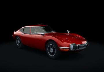 1967 Toyota 2000GT version 1.22 for Assetto Corsa
