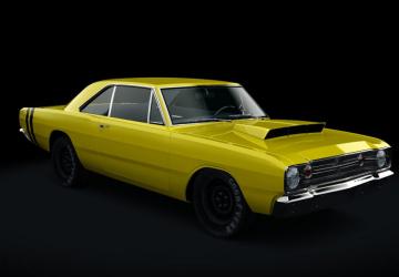 1968 Dodge Dart Hood Scoop version 1.2 for Assetto Corsa