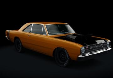 1968 Dodge Dart Hood Scoop version 1.2 for Assetto Corsa