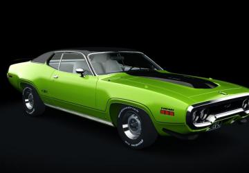 1971 Plymouth GTX 426 Hemi version 1.22 for Assetto Corsa