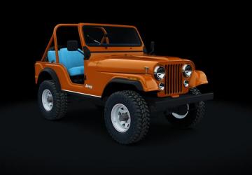 1976 Jeep CJ5 version 0.9 for Assetto Corsa