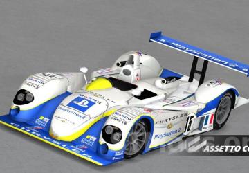 2001 Chrysler LMP Mopar (Dallara) version 1.2 for Assetto Corsa