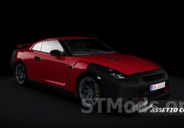 2007 Nissan GT-R R35 Black Mask version 0.1.1 for Assetto Corsa