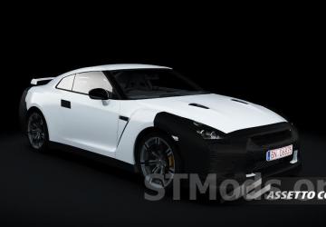 2007 Nissan GT-R R35 Black Mask version 0.1.1 for Assetto Corsa
