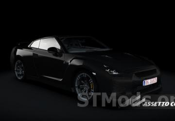 2007 Nissan GT-R R35 Black Mask version 0.1.1 for Assetto Corsa