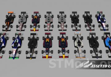 2025 Formula Winter Series skins for Formula RSS 4 2024 v0.2 for Assetto Corsa