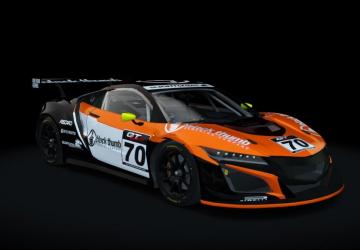 Acura NSX GT3 version 0.58 for Assetto Corsa