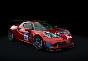 Alfa Romeo 4 Competizione version 1 for Assetto Corsa