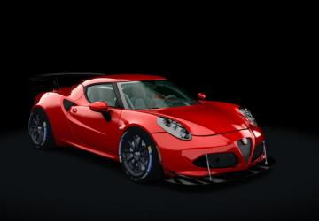 Alfa Romeo 4 Competizione version 1 for Assetto Corsa