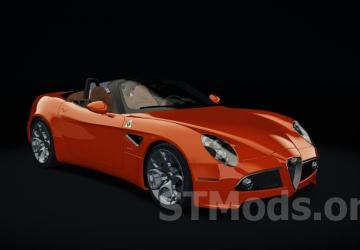 Alfa Romeo 8C Spider version 1.1 for Assetto Corsa
