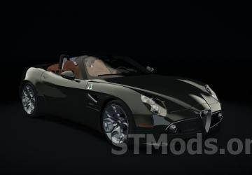 Alfa Romeo 8C Spider version 1.1 for Assetto Corsa