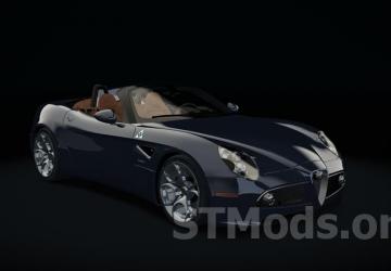 Alfa Romeo 8C Spider version 1.1 for Assetto Corsa