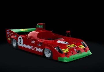 Alfa Romeo T33 TT3 version 1.1 for Assetto Corsa