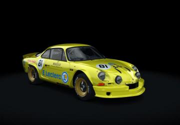 Alpine A110 1800S Cup version 1 for Assetto Corsa
