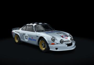 Alpine A110 1800S Cup version 1 for Assetto Corsa
