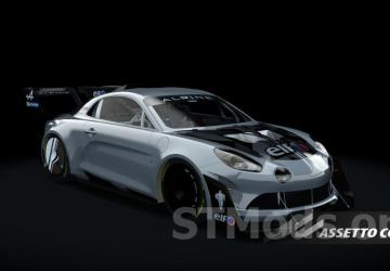 Alpine A110 GT4 Evo PIKES PEAK version 1.0 for Assetto Corsa