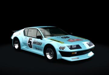 Alpine A310 V6 Turbo version 1.1 for Assetto Corsa