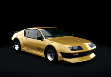 Alpine A310 V6 Turbo version 1.1 for Assetto Corsa
