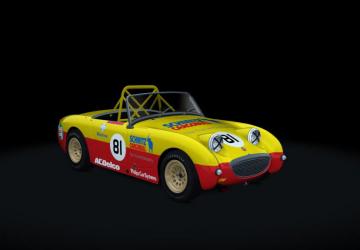 Austin Healey Sprite (Race) version 1.1 for Assetto Corsa