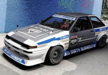 BDB Toyota AE86 Coupe version 1.0 for Assetto Corsa