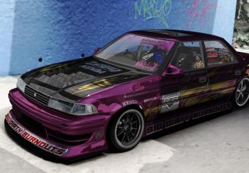 BDB Toyota Mark II JZX81 version 1.0 for Assetto Corsa