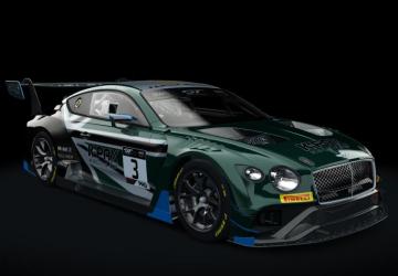 Bentley Continental GT3 2018 version 2.2 for Assetto Corsa