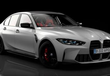 BMW M3 Competition (G80) 2023 version 1.0 for Assetto Corsa