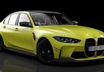 BMW M3 Competition (G80) 2023 M-Performance v1.0 for Assetto Corsa